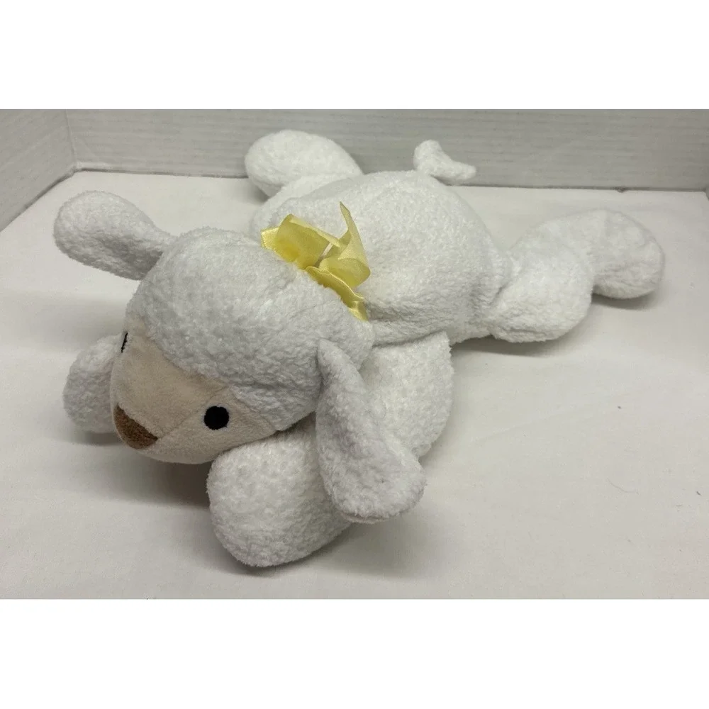 TY Pillow Pals Vintage BaBa Lamb White Sheep Plush Floppy Stuffed Animal 1996
